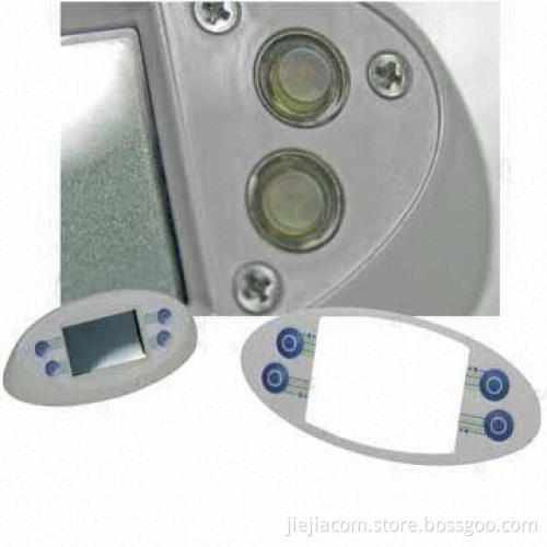 Tactile Graphic Overlay Panel with Control Panel